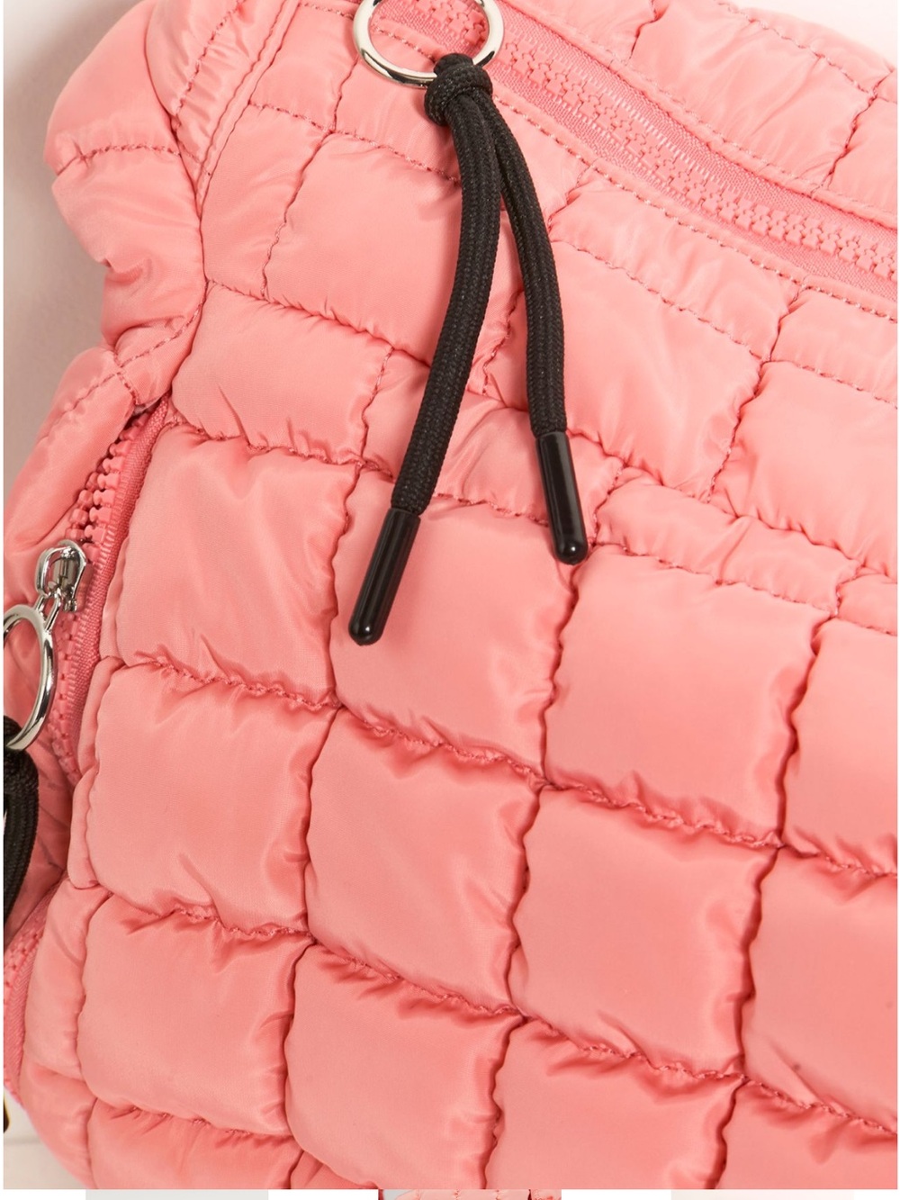 Free People Quilted Coral Shoulder Bag - Picture 3 of 4